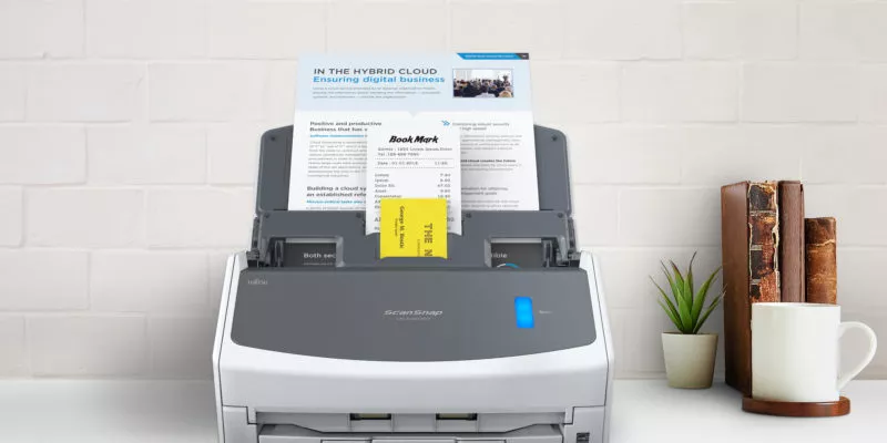 ScanSnap iX1500 Edición Negra – Escáner de Documentos de Oficina - Doble  Cara, Wi-fi, Pantalla táctil ADF, USB 3.1