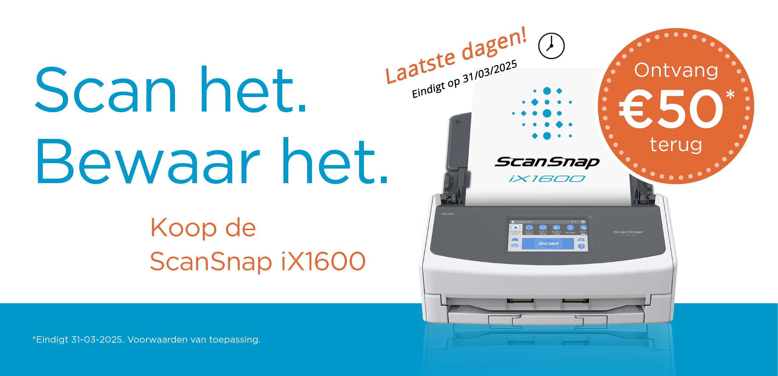 ScanSnap gratis papiervernietiger promotie