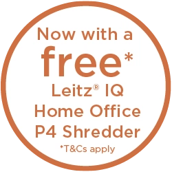 Buy the ScanSnap iX1400 and get a free* Leitz® Shredder